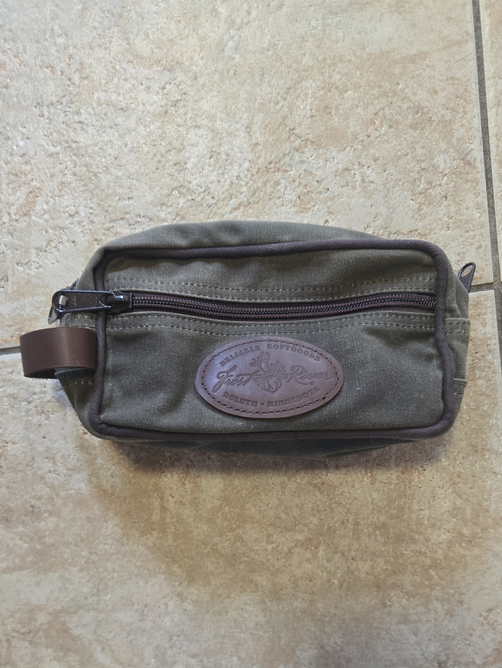 Like New Frost River Dopp Kit, Made Is USA